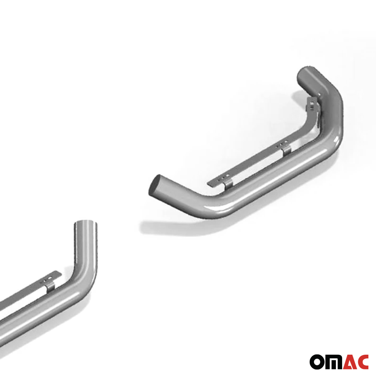Mercedes Sprinter Bull Bar - Omac - Corner Bar-60mm - Silver - '06-'13